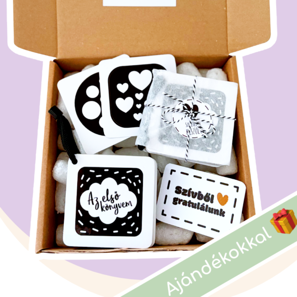 Az első kontrasztos babakönyvem