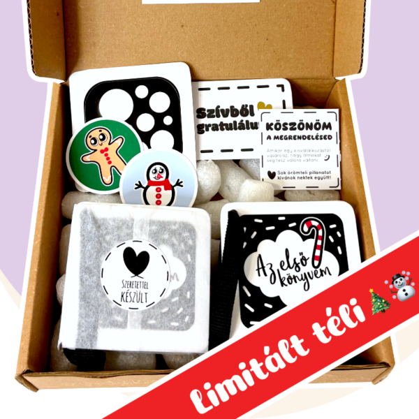 1+1 könyv csomag - Téli babakönyvvel 🎄☃️